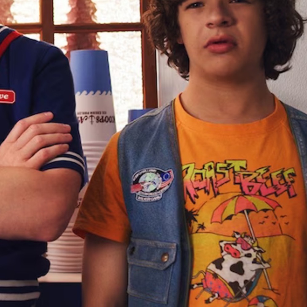 Stranger things roast beef tshirt